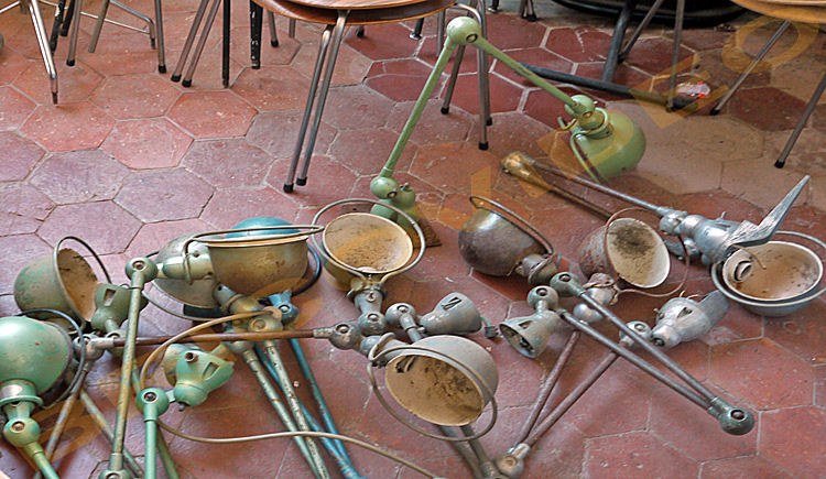 lampes deco recuperation